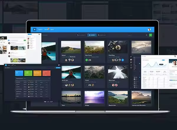 用户后台仪表盘（Dashboard）界面套装专业版【PSD，sketch，2GB】