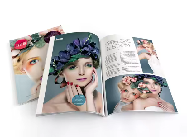 摄影杂志模板 Iris Magazine Template（InDesign CC）