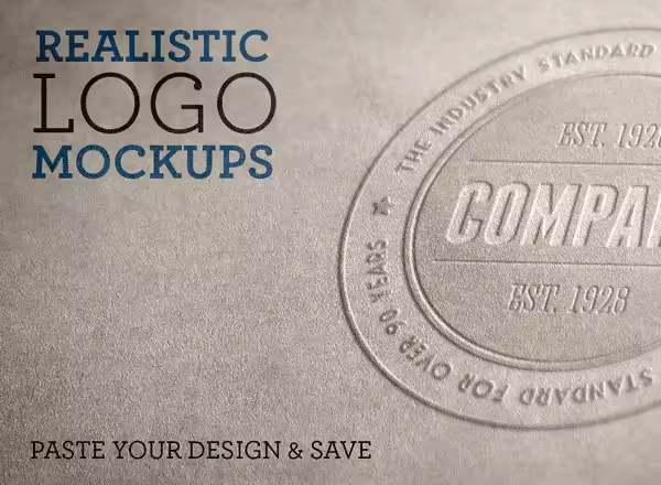 Logo 展示样机模版 Realistic Logo Mockups Volume 1