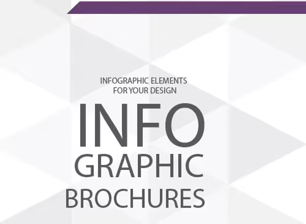 通用型企业宣传手册设计图表元素 Infographics Elements for Corporate Brochures（一）