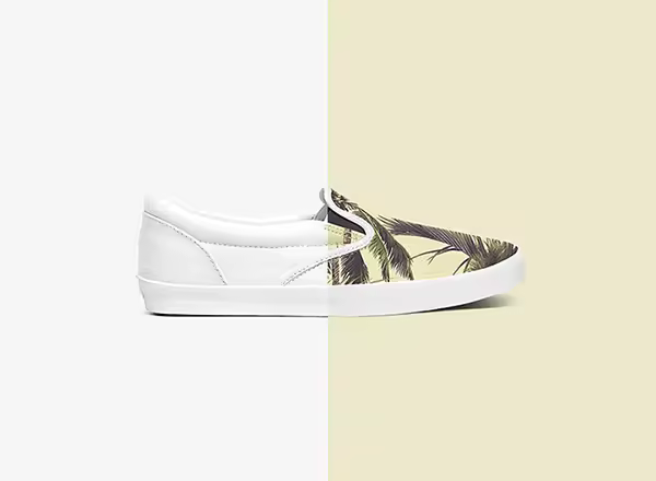 帆布鞋样机 Slip-on Shoes Mockup Set