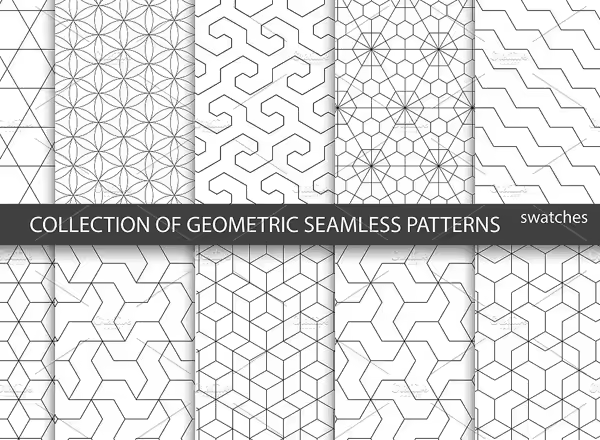 装饰几何图案纹理 Ornamental geometric patterns