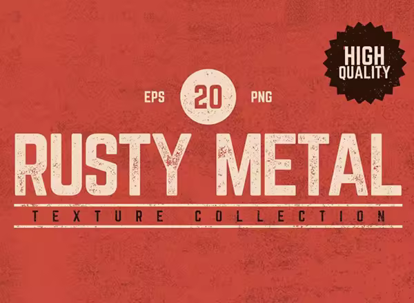 生锈金属铁锈纹理素材 Rusty Metal Textures