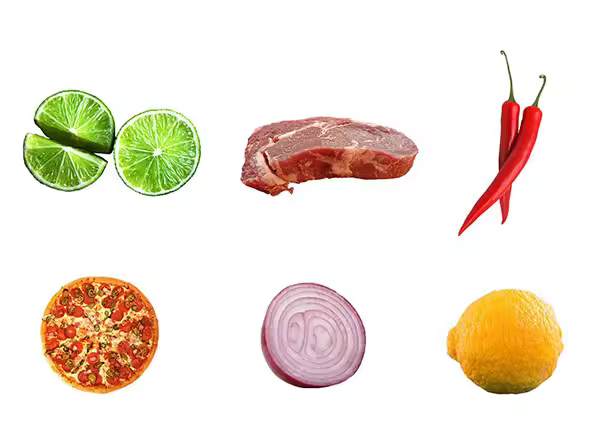 30个独立高清食物图片素材 30 Isolated Food Images