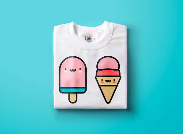 可爱风夏日假期主题图标集 Kawaii Summer Icon Pack