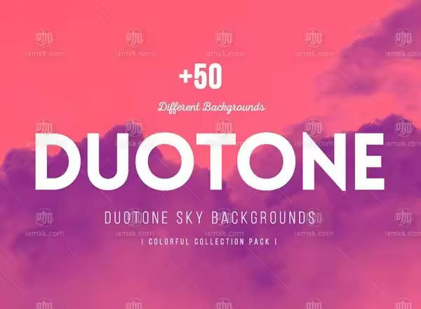 双色调天空背景素材集 +50 Duotone SKY Backgrounds