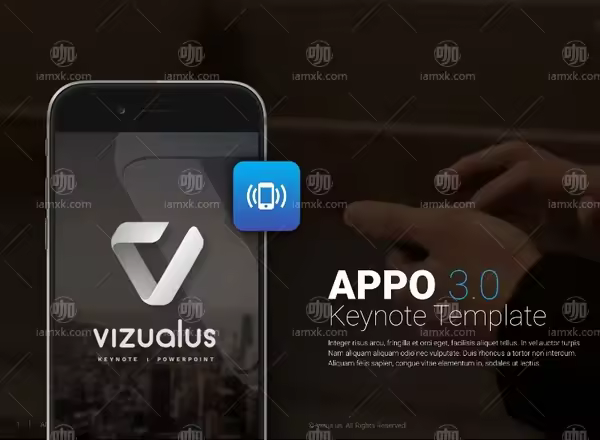 非常棒的免费主题KEY模板 Free APPO 3.0 Keynote Template