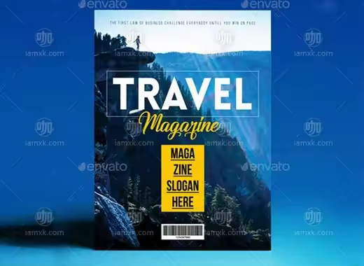 旅游类杂志模板Travel Magazine下载[indd]