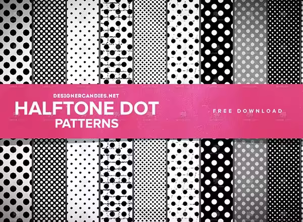 网点图案 Halftone Dot Patterns