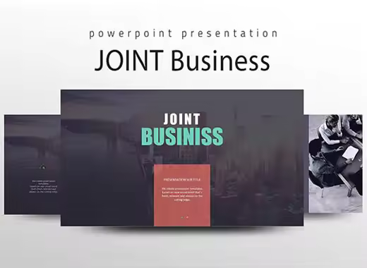 深色系极简主义商业化PPT模板下载[pptx]