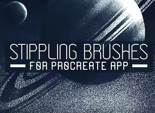 10个点状肌理效果笔刷下载[brush For iOS]