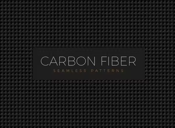 无缝碳纤维纹理图案 Seamless Carbon Fiber Patterns