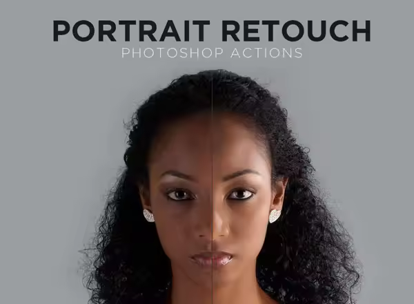 人像照片处理 PS 动作合集 Retouch Photoshop Actions