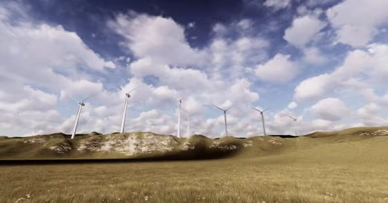 新能源发电风车高清视频素材 Wind Power