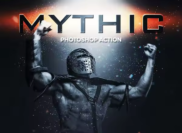 神话类电影海报Photoshop动作文件atn