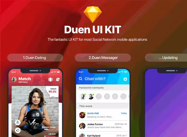 小咖下午茶：社交资讯类APP UI KITS模板下载[sketch,iPhone X]