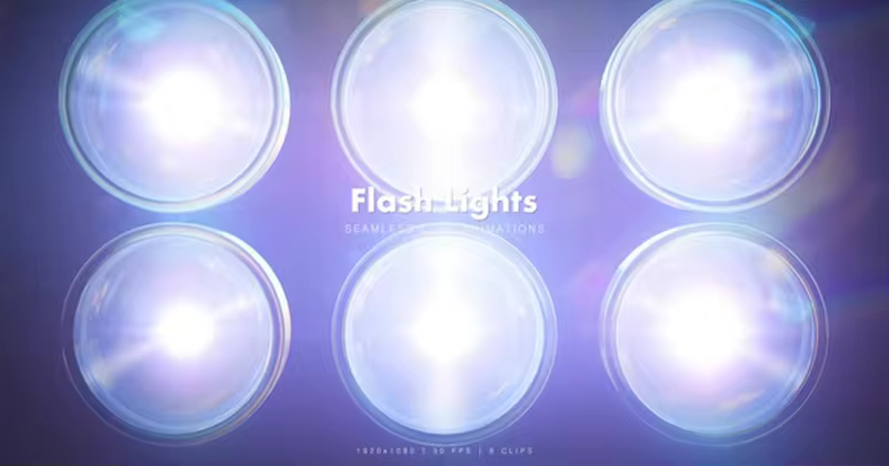 闪光灯高清视频素材3 Flash Lights 3