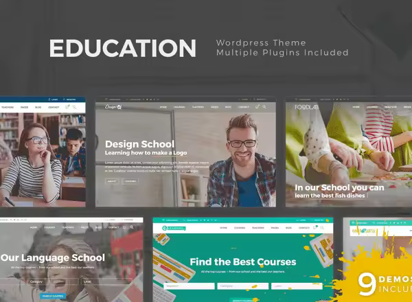 教育机构 WordPress 主题 Education WordPress Theme