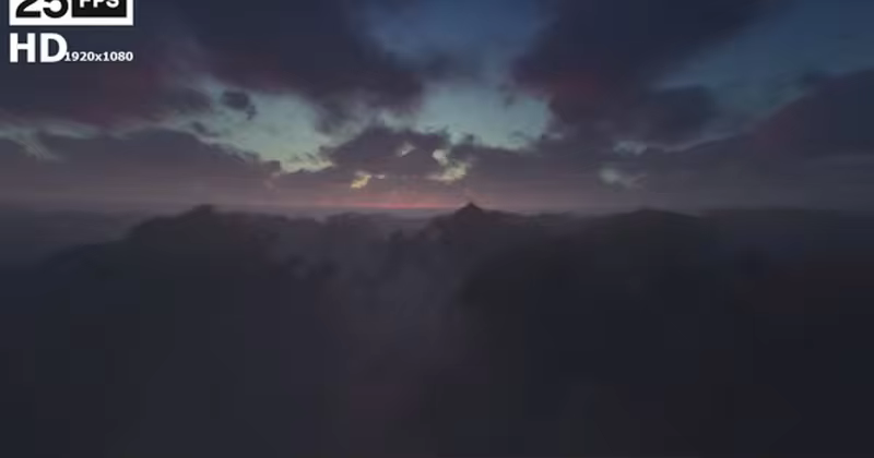 云层上飞行高清视频素材05 Flying Through Clouds 05 HD