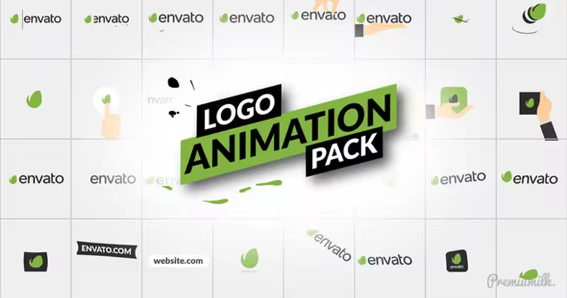 Logo标志动画AE模板 Logo Animation Pack