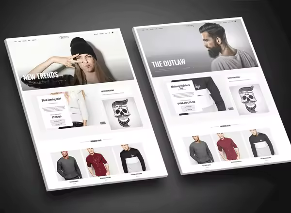 服饰类电商网店 WordPress 主题 Outlaw – Stylish WooCommerce WordPress Theme