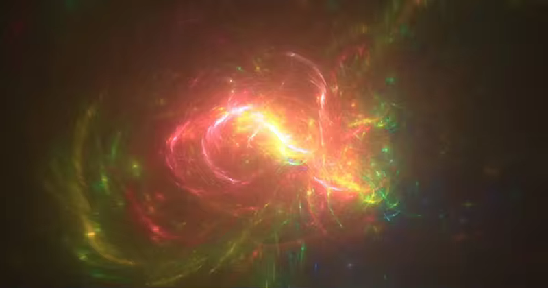 热粒子背景高清视频 Hot Particles Background