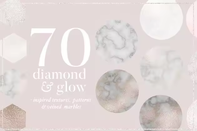 70款金属大理石纹理 70 Metallic Marble Textures