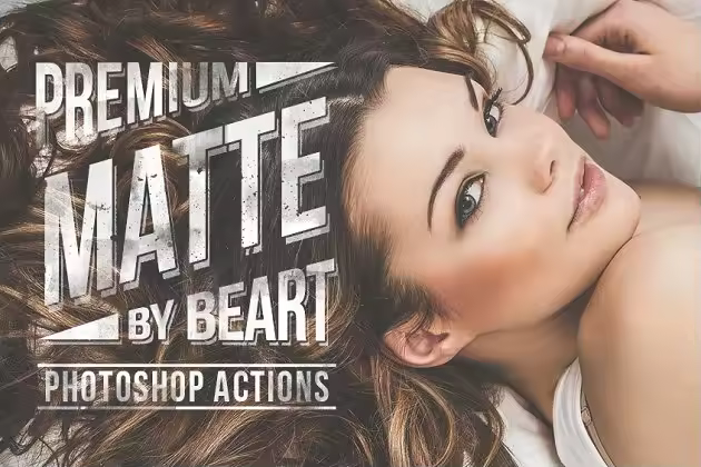 更全更强的Photoshop哑光动作高级版  Matte Photoshop Actions Premium