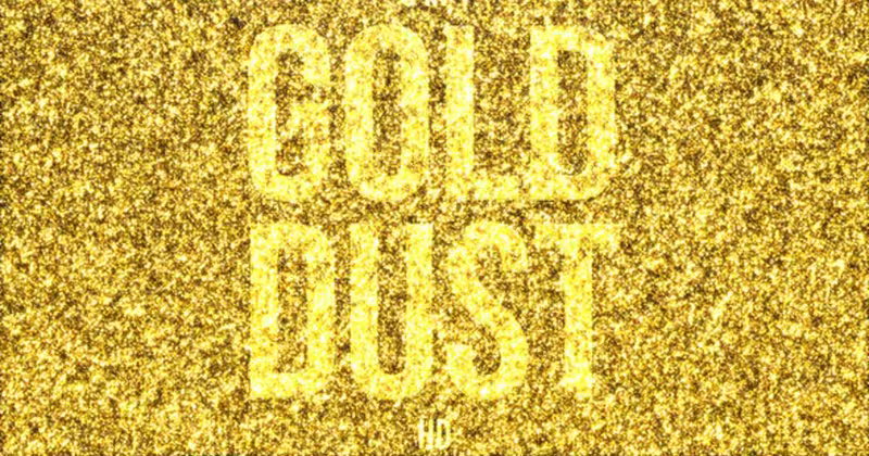 金光闪闪高清背景视频素材 Gold Dust