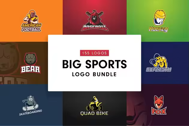 体育运动主题Logo模板合集 Sport Logo Bundle