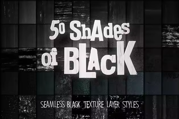 50款手工制作黑色墨水纹理 50 BLACK INK TEXTURES