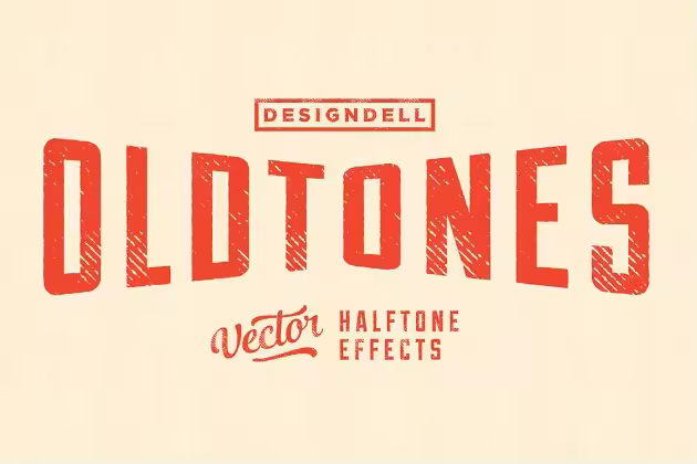 磨损的陈旧色调图层样式 Old Tones