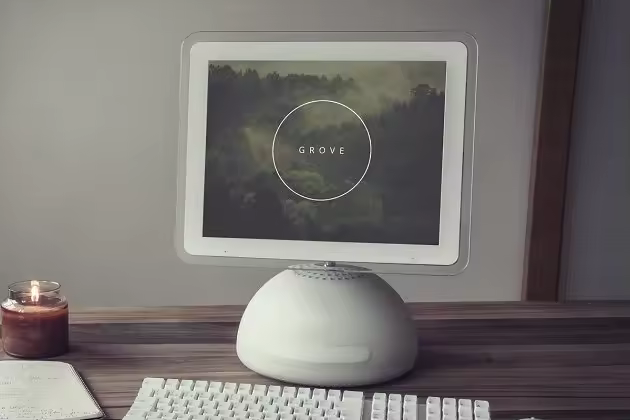 个人、创意项目&学生项目 PPT 幻灯片模板 Grove – Creative Presentation