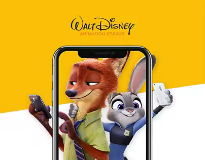WALT DISNEY ANIMATION STUDIOS ｜ UI/UX Design