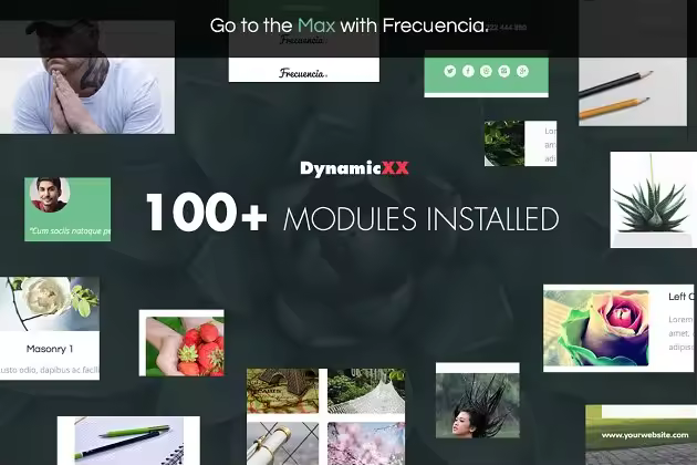 100+超级邮箱营销EDM模板 100+ Modules Installed – EMAIL PRO