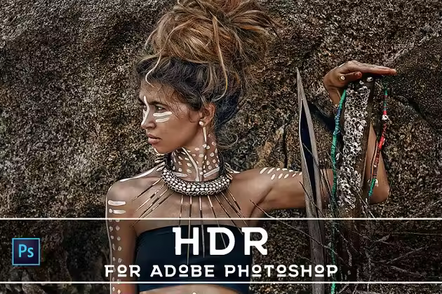 20款专业HDR照片特效PS动作 20 Pro HDR PS Actions