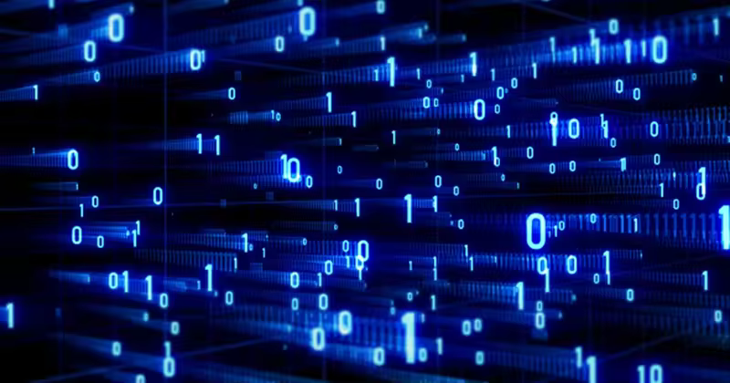 数字计算机加密数据库背景视频素材 Digital Computer Data