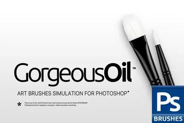 RM出品高品质油画笔刷合集 RM Gorgeous Oil