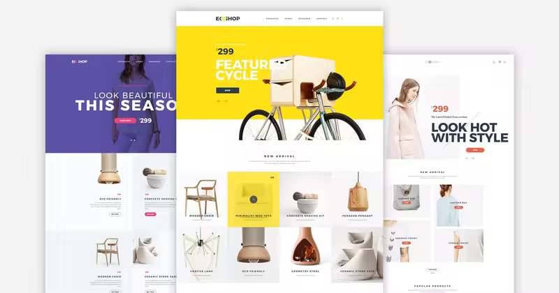 创意产品电商网站多用途WordPress主题 ECOSHOP – Multipurpose eCommerce WordPress Theme