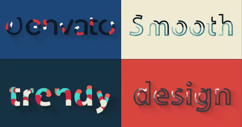 Logo字体动画特效AE模板 Logo & Titles
