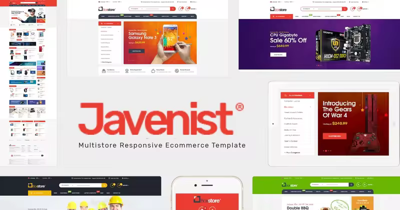 多用途电商网站WordPress主题 Javenist – Multipurpose eCommerce WordPress Theme