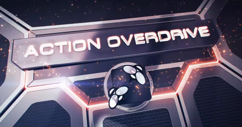 3D速度旋转视频墙特效AE模板 Action Overdrive 3D Package