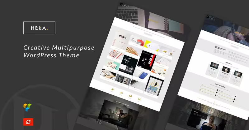 创意设计团队多用途WordPress主题 Hera – Creative Multipurpose WordPress Theme