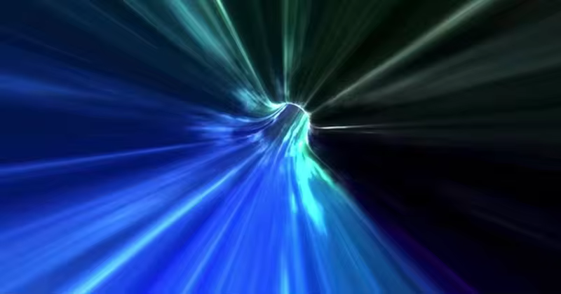 黑洞空间飞行4K高清背景视频 Flight In Black Hole Space 02 4K