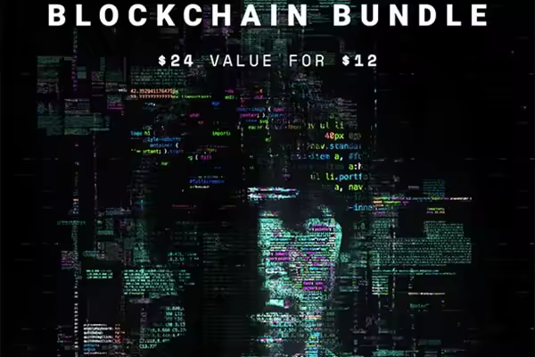 未来科技感区块链效果的PS动作下载 Blockchain Series Bundle [atn]