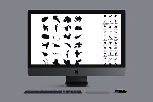Totalwireframe 原型素材系列之 Maps Library [for Axure]