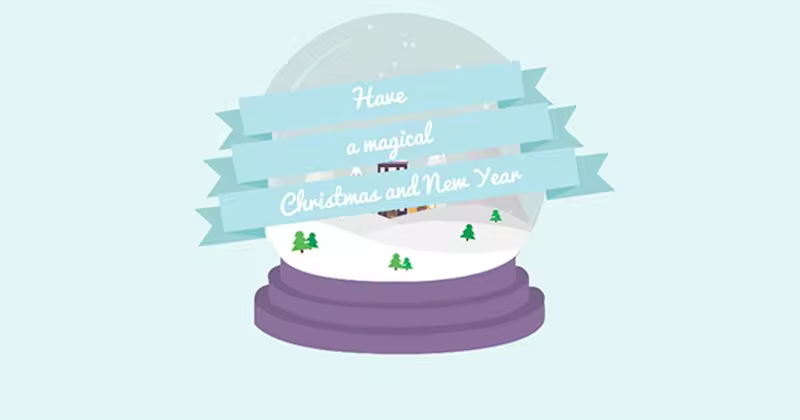 卡通圣诞节明信片视频AE模板v3 Cartoon Christmas Postcard 03