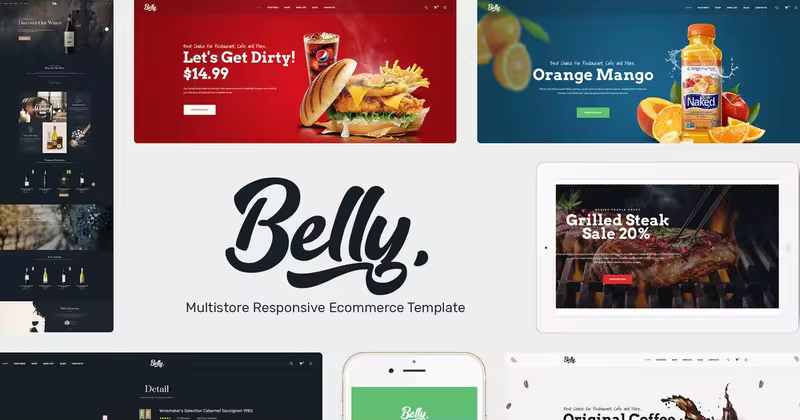 多用途品牌网上商城WordPress电商主题模板 Belly – Multipurpose Theme WooCommerce WordPress