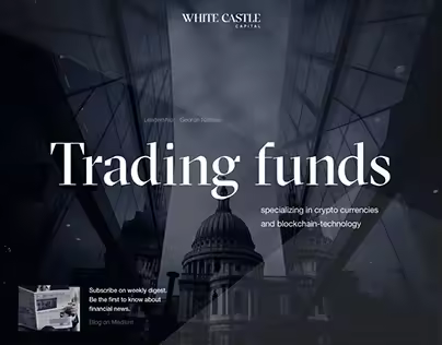 White Castle Capital — Trading funds.