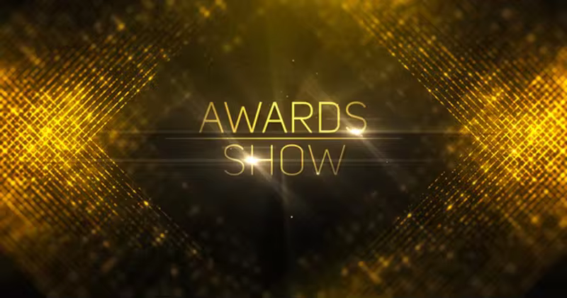 电影奖颁奖盛典幻灯片视频素材AE模板 Awards